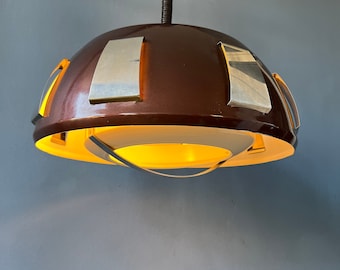 Vintage Lakro Amstelveen Pendant Light - Space Age Hanging Lamp