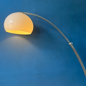 Vintage Mid Century GEPO Space Age Mushroom Arc Floor Lamp