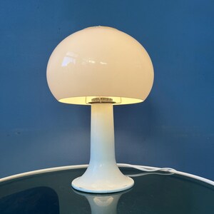 Mid Century Herda Space Age Mushroom Table Lamp