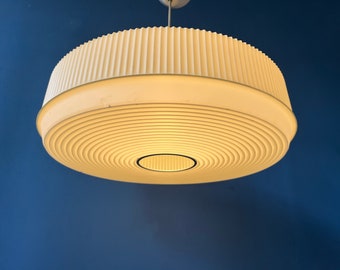 Mid Century Beige Lampion Pendant Lamp