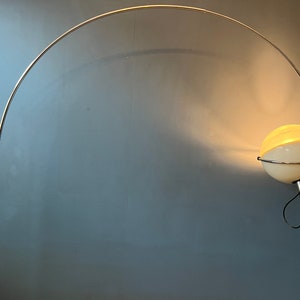 Focus Space Age Arc Floor Lamp by Fabio Lenci for Guzzini zdjęcie 2