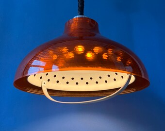 ヴィンテージ プレキシガラス スペースエイジ ペンダントランプ - Etsy