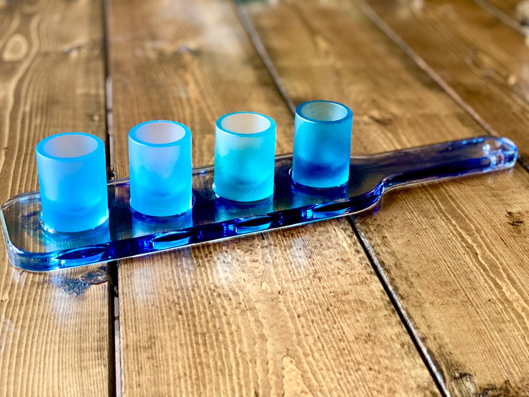 Shot Glass and Holder Set, Shot Glass Holder, Personalized Shot Glass, Glass Holder, Shot Glass