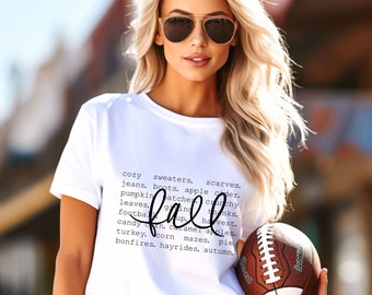 Hello Fall Shirt, Thanksgiving Shirt , Cute Fall Shirts, Fall Words Shirt, Gift For Fall Tshirt, Autumn Shirt, Fall Graphic Tees, Fall Shirt