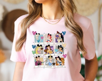 Camiseta de princesa Disney, camiseta de vacaciones Disney, castillo Disney, regalo de princesa, camiseta de viaje Disney para niña, camiseta de princesa para niños, camiseta de castillo de princesa