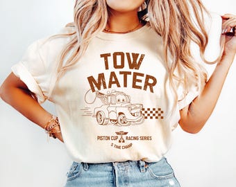 Tow Mater Shirt, Disney Cars Shirt, Disney Pixar Shirt, Tow Mater Tshirt, Autos Geburtstag Shirt, Disney Familie Reise 2025 Shirts, Disney Kleinkind
