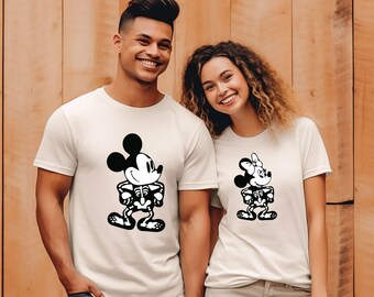 Halloween aangepaste Disneyland familie bijpassende shirt, Disneyworld Halloween bijpassende shirts, Halloween shirt Mickey en Minnie, Disneyland Trip