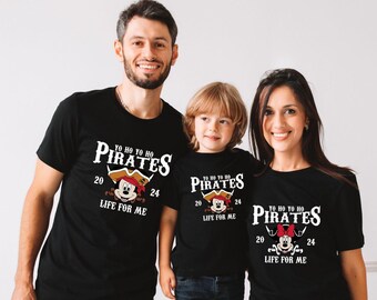 Disney Cruise T-Shirt, A Pirate's Life For Me, Pirate Themed Disney Shirt, Pirates Family Shirt, Disney Pirate T-Shirt, Disney Family Shirt