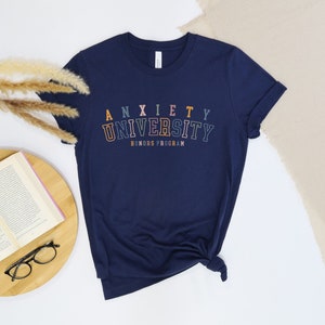 Anxiety University Honors Program Sweatshirt, Mental Health Sweatshirts, Anxiety Sweaters, Adhd Sweater, Mental Health Awareness Gift Shirt