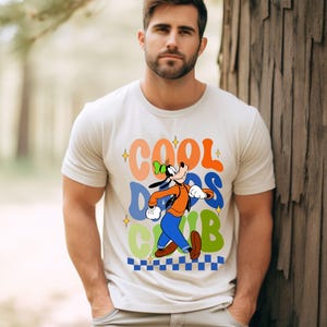 Disney Goofy Cool Dads Club Shirt, Cool Dads Club T-shirt, Dad Gift, Dad Shirt, Funny Dad Crewneck, Dad Birthday Gift, Fathers Day Gift, Tee