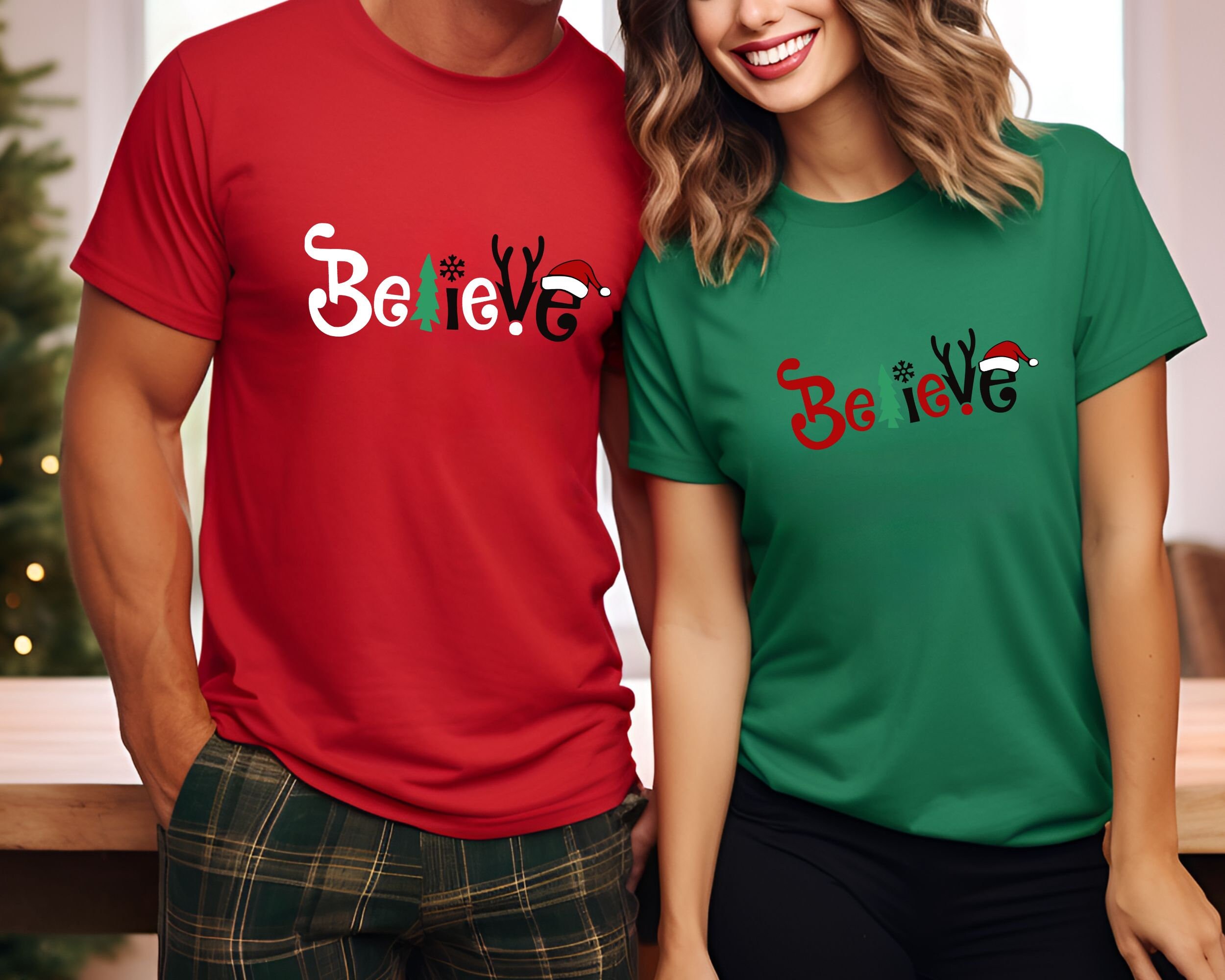 クリスマスを信じるシャツ、クリスマスギフト、クリスマスを信じる