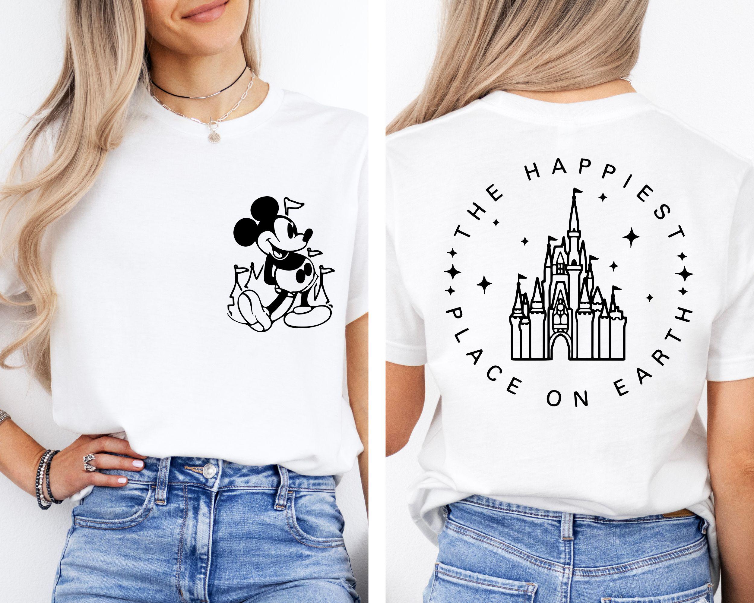 The Happiest Place One Earth Shirt, Magical Castle Shirt, Mickey