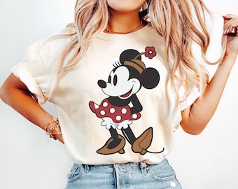 Koszulka Disney Classic Minnie Mouse Pose, Koszulka Minnie, Koszulka Disney Holiday Vacation, Koszulka Disney Retro, Koszulka Disney Girly Gift for Shirt