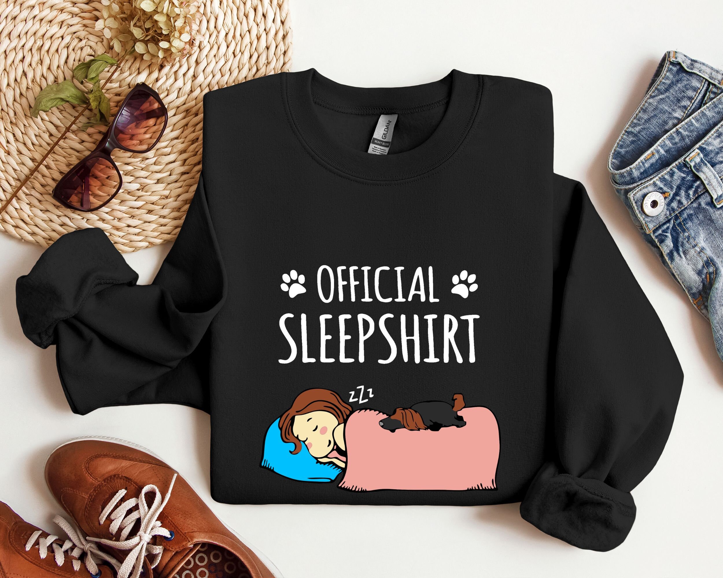 Cat Sleep Shirt Etsy UK
