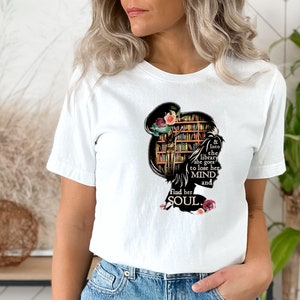 And Into the Library She Goes to Lose her Mind and Find Her Soul NO Books Shirt, Read Books,Teacher Librarian Gift TShirt,Teacher Tee