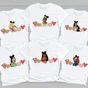 Disney Princess Shirts, Disney Princess Birthday Girl Tee, Disney Princess Characters Shirts, Disney Girl Tee,Princess Shirt,Disney Trip Tee