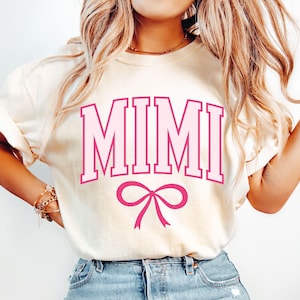 ミミシャツ、ミミTシャツ、ミミTシャツ、かわいいミミシャツ、ミミへの贈り物、おばあちゃんへの贈り物、おばあちゃんシャツ、おばあちゃんミミジジTシャツ、母の日ギフト