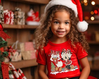 Minnie Daisy Weihnachtsshirt, Vintage Weihnachtsshirt, Retro Disney Weihnachtsshirt, Minnie Daisy Weihnachtssweatshirt, Weihnachtsgeschenk