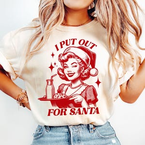 Sweat-shirt Père Noël, chemise de Noël drôle, chemise père Noël drôle, chemise de Noël pour femme, pull de Noël moche, sweat-shirt de vacances