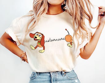 Disney Slinky Dog Shirt, Custom Toy Story Slinky Dog Shirt, Magic Kingdom Shirt, Disneyland Family Vacation Tee, Disney Trip 2025 Shirt