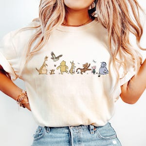 Winnie The Pooh And Friends Shirt, Disney Pooh Shirt, Disneyland Shirt, Pooh Bear Shirt, Disney Shirt, Disney Trip Sweatshirt, Vintage Shirt