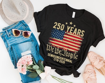 Retro Usa 250 Shirt, Independence Day Shirt, Celebrate 250th Anniversary Shirt Usa Flag Tee, 4th of July Shirt, Patriotic Gift, Liberty Tee