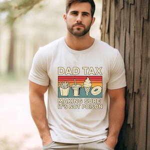 Vatertag Lustiges Papa Steuer T-Shirt, Vatertagsgeschenk für Papa Humorvolles Papa Steuer Definition Männer Geschenk T-Shirt