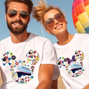 Benutzerdefinierte Disney Cruise Shirt, Disney Cruise 2025 Shirts, benutzerdefinierte Disney Cruise Familie passende Shirt, Disney Cruise Group T-Shirts, Disney Urlaub