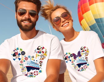 Maglietta personalizzata Disney Cruise, magliette Disney Cruise 2025, maglietta personalizzata coordinata per la famiglia Disney Cruise, magliette Disney Cruise Group, vacanze Disney