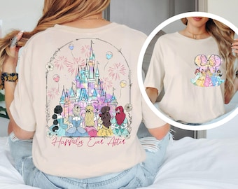 Disney Princess Castle Shirt, Disneyland Castle Best Friends Gift, WDW Girls Trip Shirts, Disney World Vacation Sweatshirt, Gift For Girls