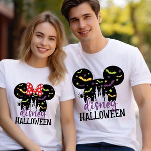 Disney Halloween 2025 Custom Shirt,Custom Halloween Disney Tshirt,Disney Family Matching Halloween Tee,Disneyland Halloween Shirts,Fall Tee