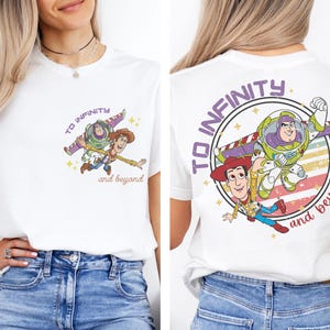 Toy Story To Infinity and Beyond Shirt, Buzz Lightyear Shirt, Sheriff Woody Shirt, Toy Story Birthday, Disney Friends Shirt, Disney Gift