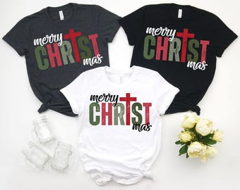 Merry Christmas Shirt, Christmas Jesus Shirt, Jesus Christmas Shirt, Religion Shirt, Gift For Christian, Merry Christmas Sweatshirt, Gift