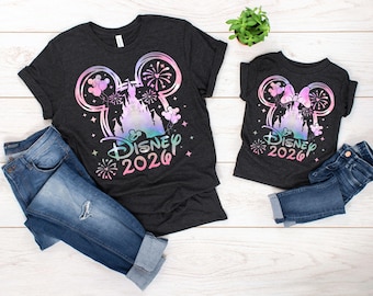 2026 Disney Couple Shirt, 2026 Disneyland Family Matching Shirt, Disney Squad 2026 Shirt, Disney Trip Tee, Colorful Mickey Minnie Sweatshirt