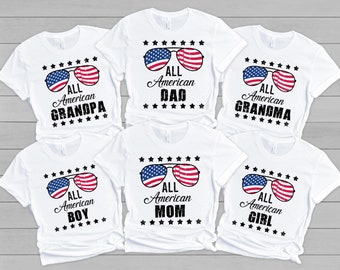 Fourth of July Matching Shirts, 4th of July Shirt, Fourth of July Shirt, Mom Dad Boy Girl Grandma Grandpa Tee,4th of July Shirt,Family Shirt