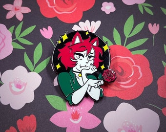 Man in Uniform Catboy Maid Enamel Pin - Etsy