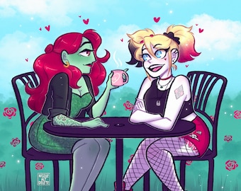 Harlivy Date Print