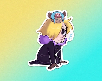 Sticker bodyswap-anime piraat