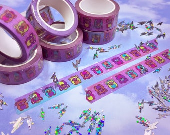 Pastel Furbies Washi Tape 15mm x 10m