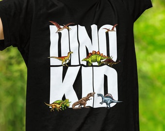 Dino Kid T Shirt, Family Dinosaur Shirt, Boys Dino Shirt, Girls Dino shirt, Dinosaur Kid T Shirt, Dinosaur Design, Dino Kid T Shirt