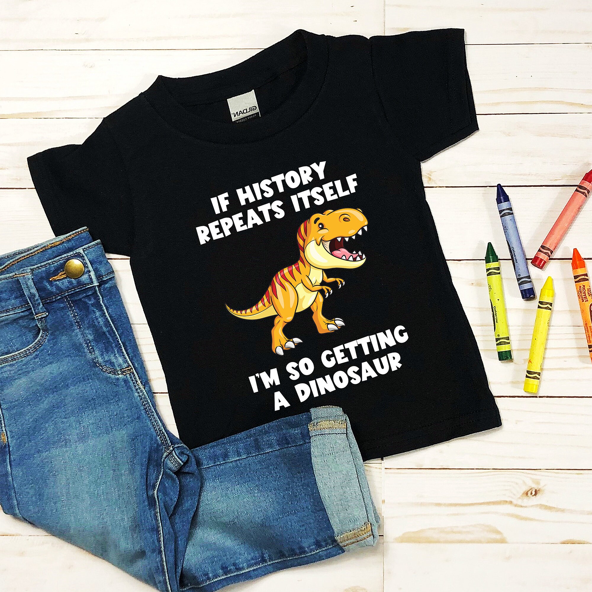 Toddlers Dinosaur Trex T Shirt 