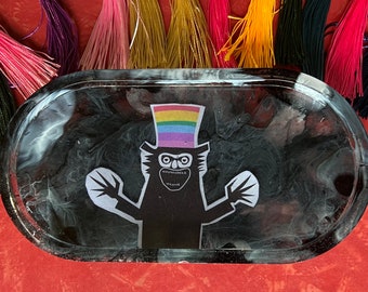 Pride Babadook resin tray