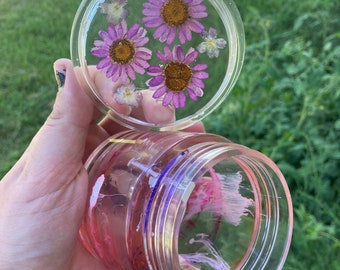 Flower Girl Stash Jar