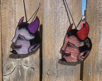 Devil resin suncatcher