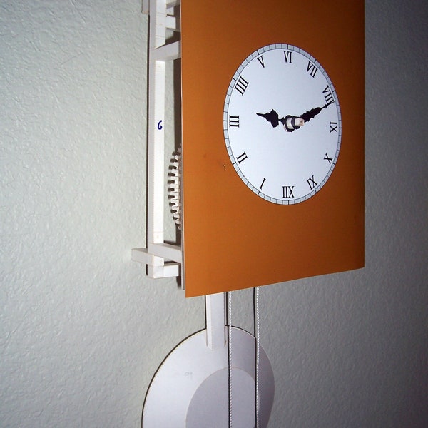 Paper Clock Kits Etsy