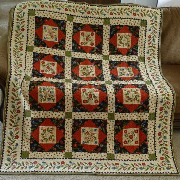 Scandinavian Quilt - Etsy