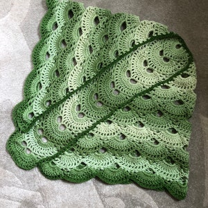 Handmade Crochet Virus Shawl