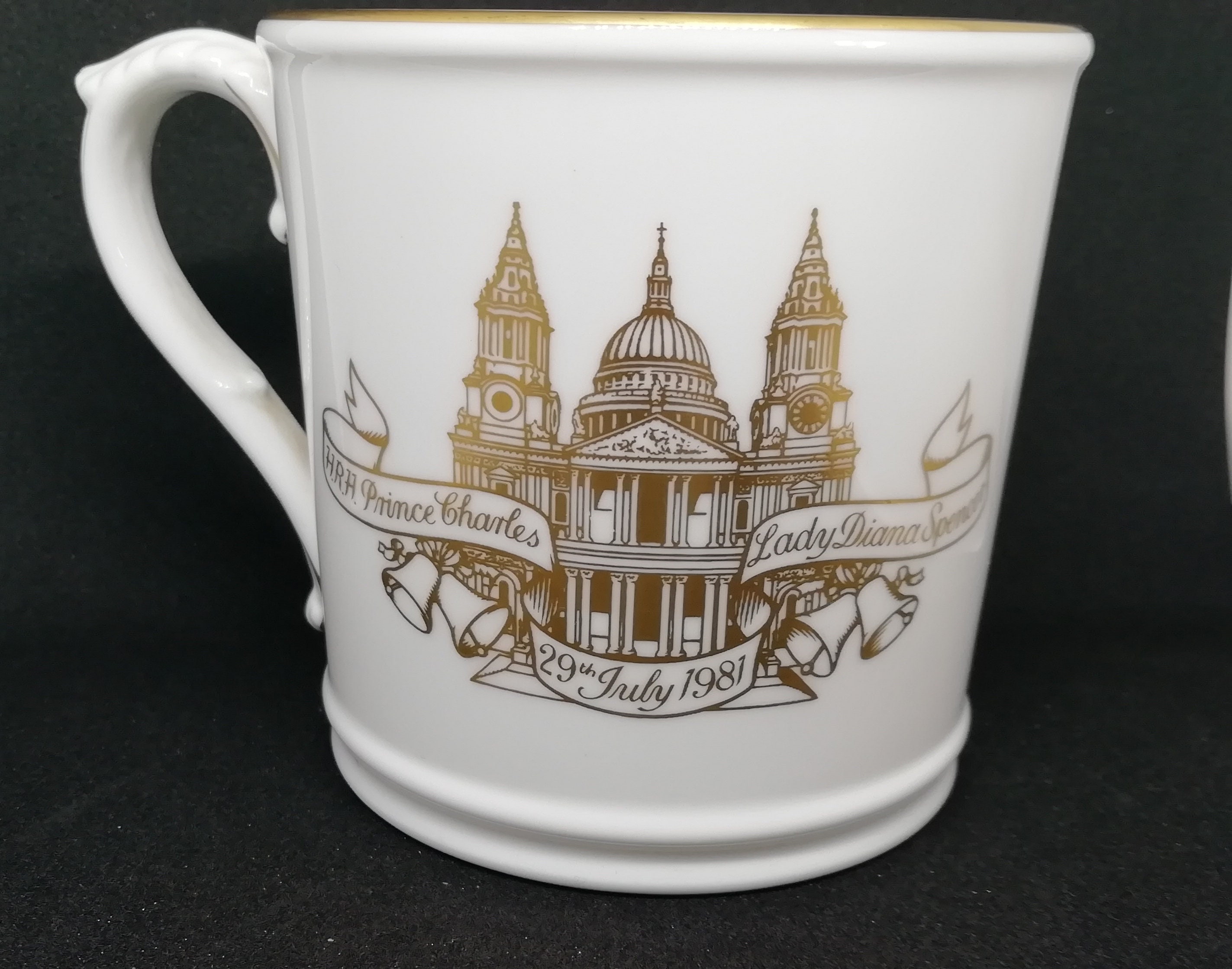 Royal Worcester Royal Mug Prince Charles & Lady Diana Etsy