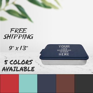 Laser Engraved Cake Pan With Custom Image, Logo, and/or Text. Pans are 9&quot; x 13&quot;   Personalized with your custom logo/graphic/text