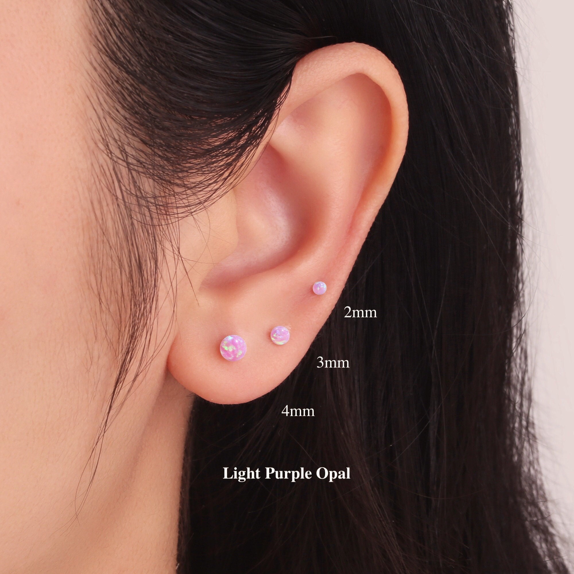 Light purple opal sale